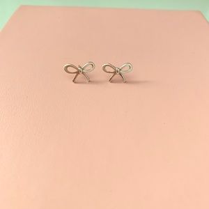 Tiffany and Co. bow earrings